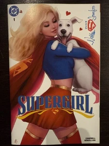 Supergirl #1 -SIGNED & REMARKED Nathan Szerdy -Fan Expo LTD 1000 NM/NM+ W/CoA 🔥 - Picture 1 of 18