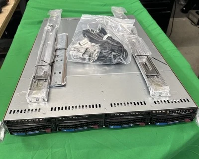 SUPERMICRO CSE-815 X9SPU-F Intel Xeon E3-1275V2 3.50 GHZ 16GB 1U Server + 4 HD - Image 1 of 4