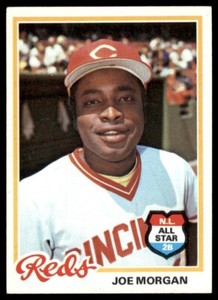 1978 Topps #300 Joe Morgan Reds NR-MINT *400