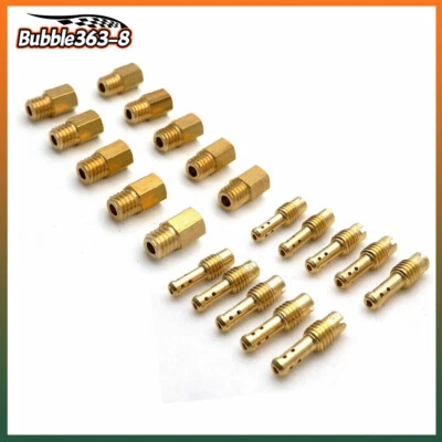 Kit de carburador 10 X chorros principales + 10 X chorros piloto para Mikuni TM TMX VM VM22 Foto 1 de 4