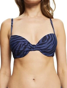 ESPRIT Women's Avila Beach RCS Pad Bra Bikini Size 14A Top - Picture 1 of 5
