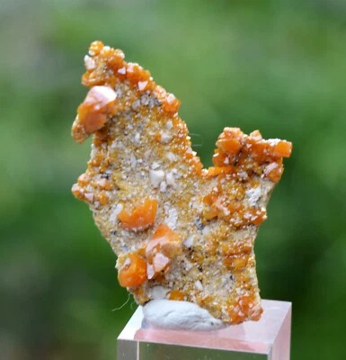 Wulfenite 7 grammes - Union Mine, Mežica, Carinthia Region, Slovénie - Photo 1/4
