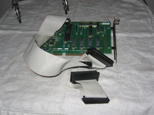 Miniscribe 16 Bit AT Disk Controller Card w/ MFM Cable - Picture 1 of 1