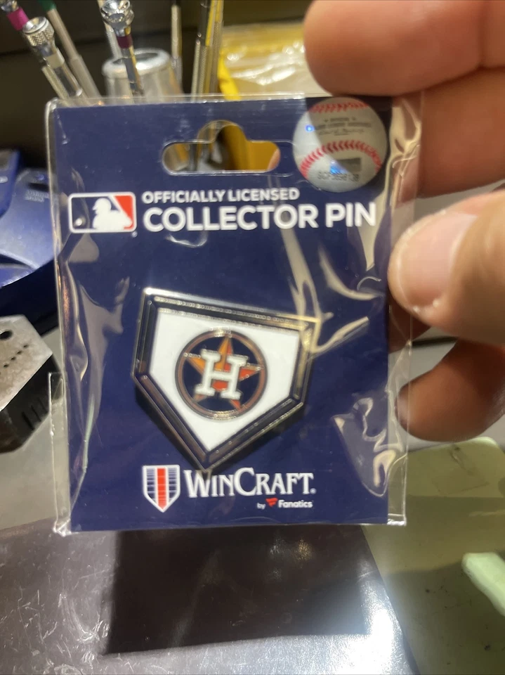 Значок домашней тарелки Houston Astros MLB - Изображение 1 из 1