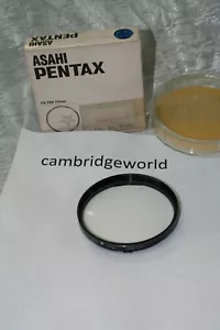 ASAHI PENTAX 67 77mm BAYONET UV L39 ULTRA VIOLET NEW FILTER in BOX and CASE - Picture 1 of 2