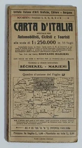 11315 05/ CARTINA - Carta Italia speciale automobilisti ciclisti turisti - f. 2 - Picture 1 of 5