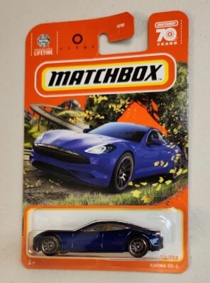 2023 MATCHBOX 70 Years KARMA GS-6 (blue) 43/100 - Image 1 of 2