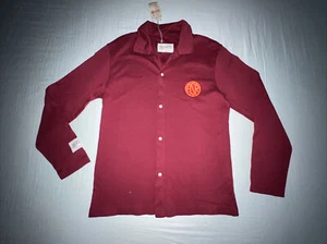 A.S. Roma VINTAGE BOTTOM UP THROWBACK LONG SLEEVE SHIRT JERSEY - Picture 1 of 6