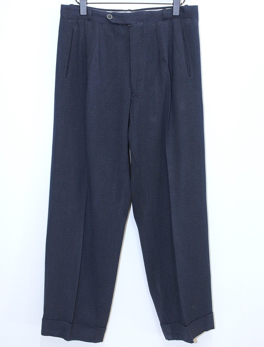1940s 100% Wool Vintage Pants for Men for sale | eBay 1940s 100% Wool Vintage Pants for Men for sale | eBay