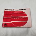 Original 1974 Honda MT125 Elsinore Owner's Manual Book - Maintenance Collector