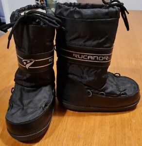 Rucanor snow boots- Black Size 32-34 (UK 13-1) very nice condition 