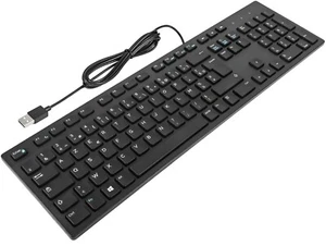 Dell USB Wired Slim Keyboard for Desktop Laptop Office Use - Picture 1 of 1