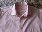 Superb Van Heuson Pink Double Cuff Shirt 18.5" Collar 48/50 Chest Immaculate