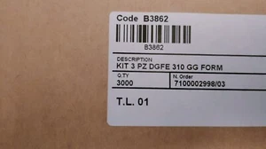 Olivetti KIT 3 DGFE 310 CHIUSURE PER FORM100/200/200+/PRT80 - B3862 - Zdjęcie 1 z 2