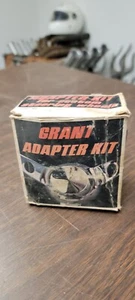 Kit adaptador de volante de bocina cromada vintage Grant 3183 para lote antiguo personalizado - Imagen 1 de 6