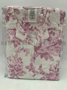Pottery Barn Teen Love Shack Fancy Floral Cotton Flannel Pajama Pink XXS #R29 - Picture 1 of 3