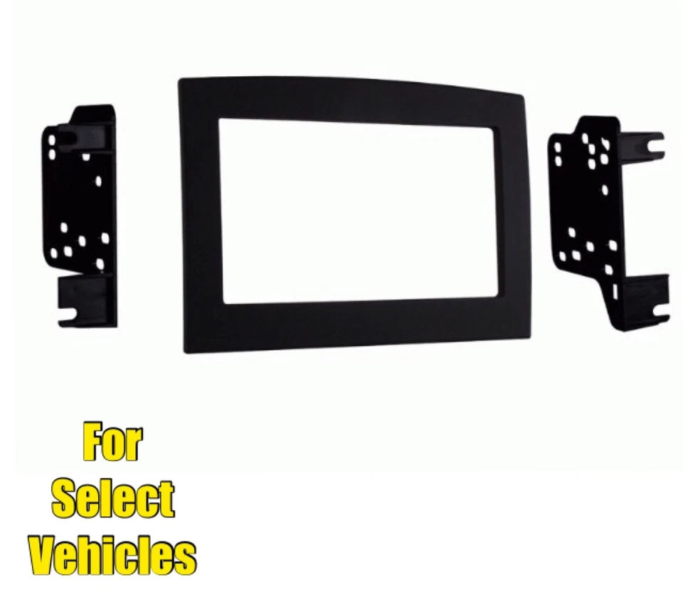 Комплект лицевой отделки для установки двойного стерео радио Din для некоторых моделей Dodge Ram 2006-2010 годов выпуска - Изображение 1 из 1