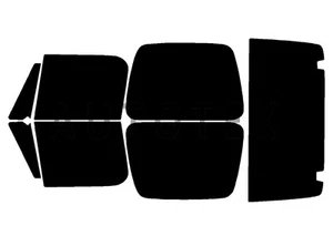 Película para ventana precortada para todos los lados cualquier tono de tinte para Jeep Wrangler YJ 1987-1995 - Imagen 1 de 10