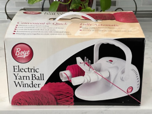 BOYE ELECTRIC YARN BALL WINDER MODEL # 3701001030 BRAND NEW IN BOX