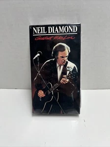 Neil Diamond - Greatest Hits Live (VHS) Brand New!! - Picture 1 of 2
