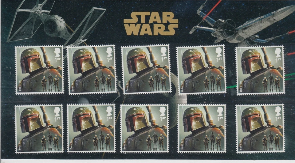 GB 2015 Star Wars Boba Fett special Presentation Pack VGC - image 1 of 1