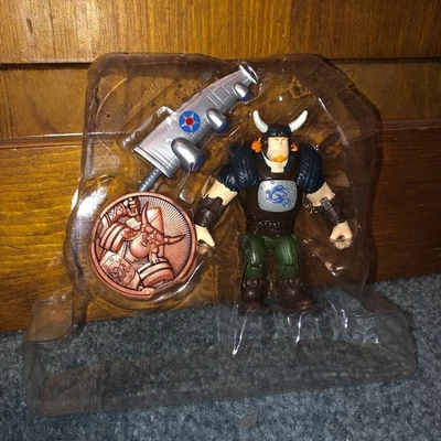 Boneco de ação Crogar Bandai da série Zak Storm Netflix (2017) sem caixa excelente - Imagem 1 de 2