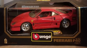 Ferrari F40 1987 1/18 Diecast Model Car Bburago Burago #3032 Nuevo en caja Italia - Imagen 1 de 9