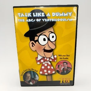 Talk Like a Dummy The ABC's of Ventriloquism DVD - magic trick FUN INCORPORATED - Imagen 1 de 4