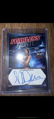 Tarjeta automática Topps Knockout UFC Fearless Fighters Mackenzie Dern 2025/299 Foto 1 de 2