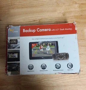 Cámara de respaldo trasera Yada con monitor de 4,3 pulgadas - Imagen 1 de 7