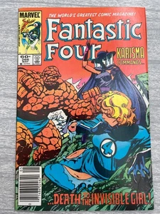 Fantastic Four #266 Newsstand Death to the Invisible Girl! Marvel 1984 FREE SHIP - Picture 1 of 9