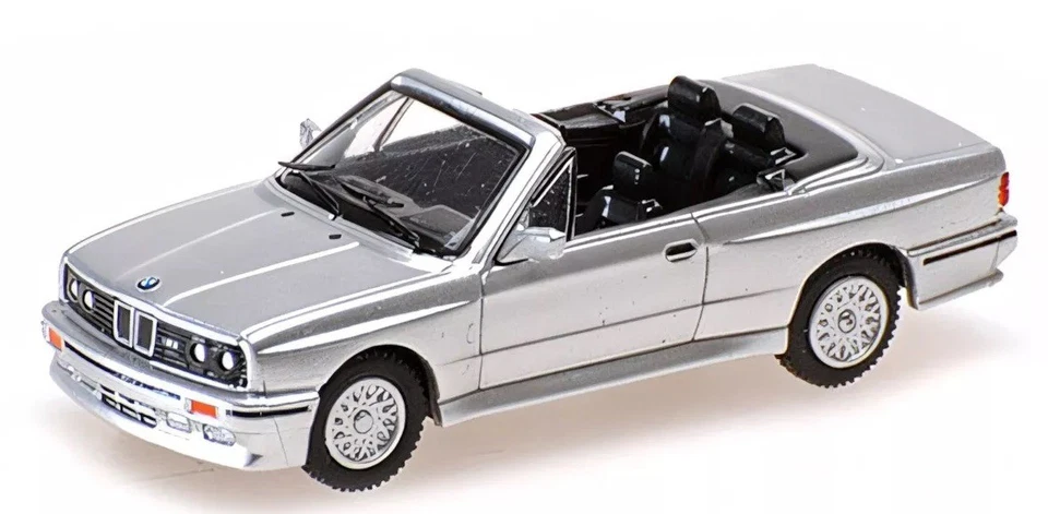MINICHAMPS - BMW M3 E30 Cabriolet 1988 Argento - 1/87 - MNC870020232 - Immagine 1 di 1