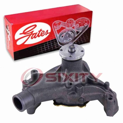 Gates Engine Water Pump for 1972-1974 GMC P35 P3500 Van 5.0L 5.7L V8 Coolant lo - Image 1 of 4