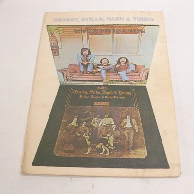 Crosby Stills 纳什年轻钢琴配音歌曲集 1970 年金山 — 第 1/4 张图片