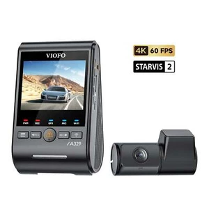 Viofo A329 2CH Front/Rear 4K 60FPS Dash Camera+GPS+HDR+Sony Starvis 2 Sensors - Picture 1 of 21