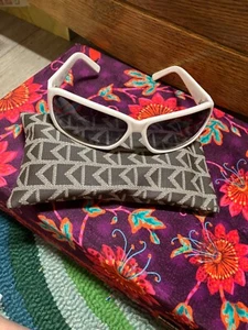 Vintage White Michael Kors Sunglasses with Case - Picture 1 of 4