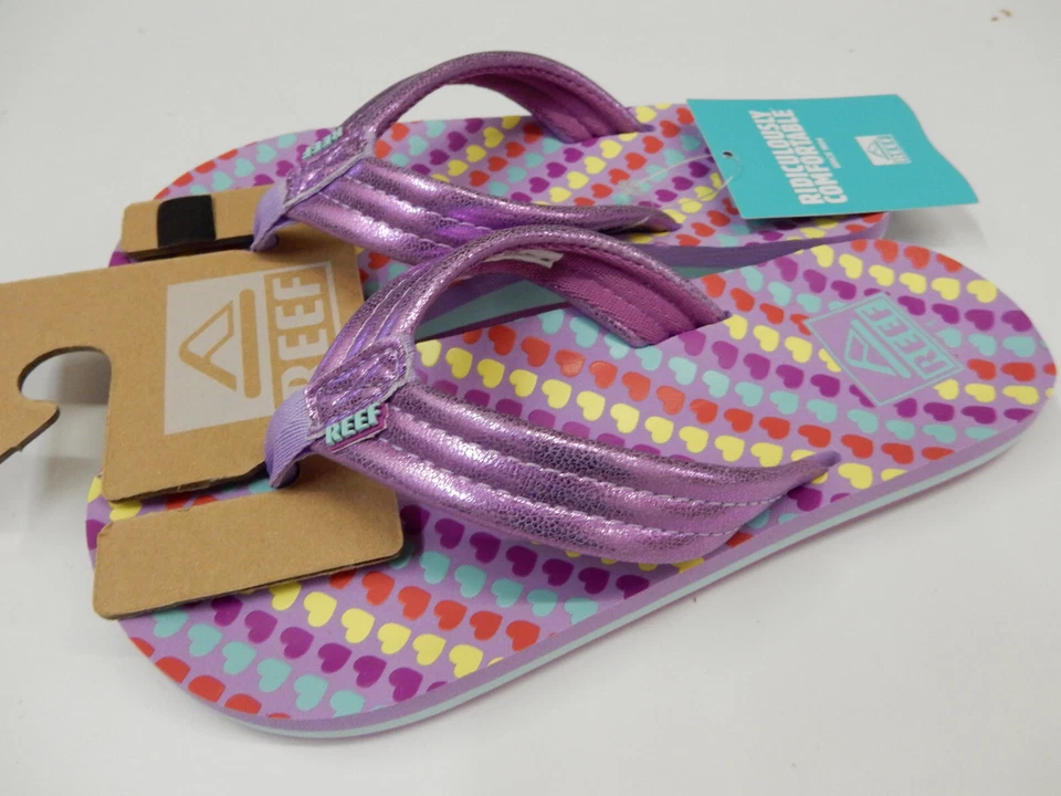 Reef Kids Ahi Lavender Hearts 6 - Изображение 1 из 1