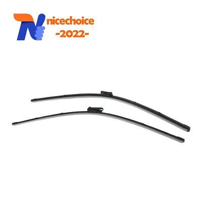 Front Window Wiper Blade Set for Mercedes-Benz GL63 GLS63 ML63 GLE43 GLE63 AMG - Image 1 of 4
