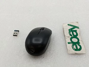 Dell WM126 Wireless Mouse Genuine Black W/ USB Receiver - Free Shipping - Picture 1 of 7