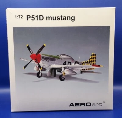 1:72 P51D Mustang ‘Mary Mac’ Gordon McDaniel AEROart by AUTOart Diecast 37202 - Image 1 of 4