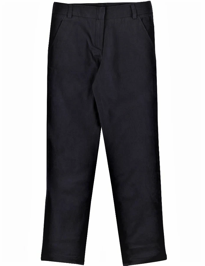 Nautica Girls Navy Stretch Twill School Uniform Pants Size 5 - Image 1 of 1