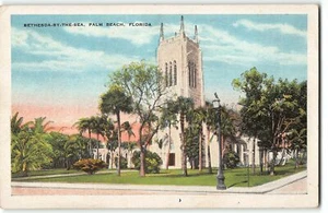 Bethesda am Meer, Palm Beach, Florida - Postkarte 1929 - Bild 1 von 2