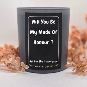 Made Of Honour Wedding Gift Couple Unique Joke Birthday Candle Present - Picture 1 of 4