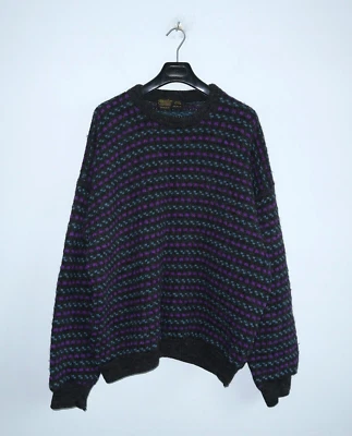 DEVOLD Mens RARE Vintage Wool Rayon Crew Neck Sweater Size XXL/56 - Image 1 of 4