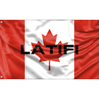 Canada Latifi Flagge, Fahne Unikales Design, 90x150 cm, Herg. EU