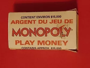 Vintage Monopoly Game Play Money In Original Paper Wrap - Picture 1 of 6