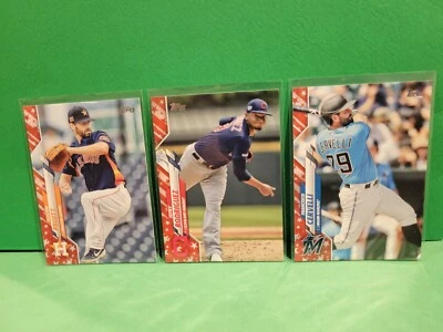 2020 Topps Independence Day Austin pruitt, Jefry rodriguez, Francisco cervelli - Image 1 of 4