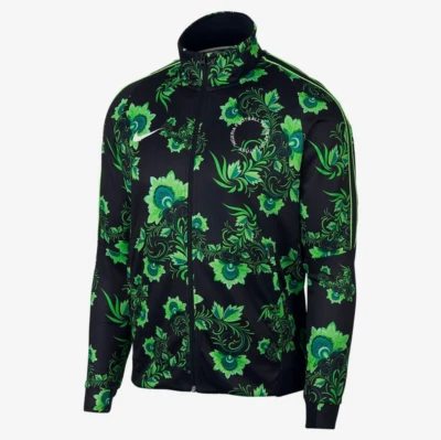 Nike 2018 World Cup Nigeria Abuja Tribute Track N98 Jacket Med Super Eagle NWOT - Imagem 1 de 4