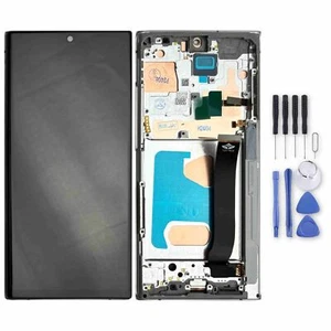 Für Samsung Galaxy Note 20 Ultra Display Full TFT mit Rahmen Ersatzteil Silber - Photo 1 sur 3