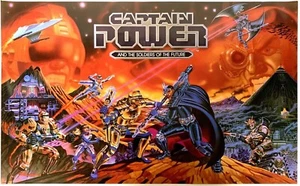 1987 De colección Captain Power and the Soldiers of the Future • Póster de Kim Passey - Imagen 1 de 1